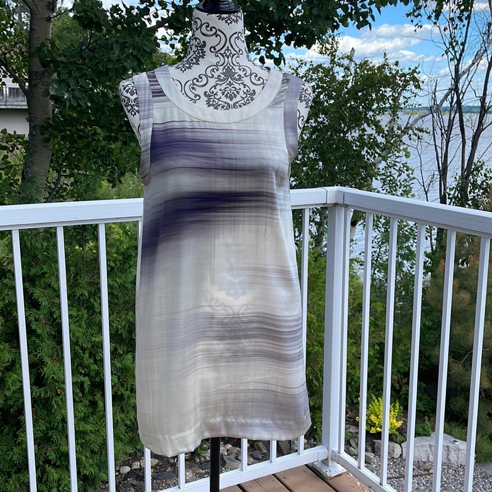 Theory Silk Mini Dress, Small